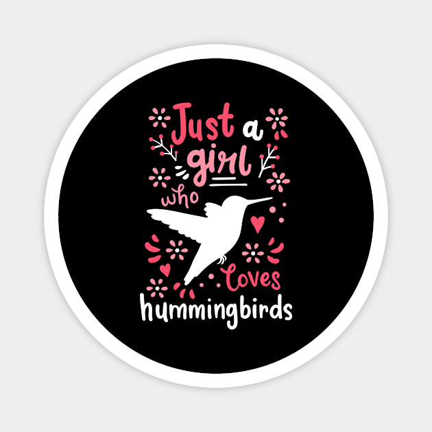 Hummingbird Tropical Bird Hummingbird Lover Magnet by CreativeGiftShop